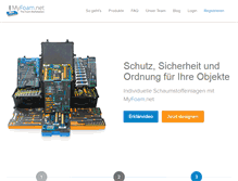 Tablet Screenshot of myfoam.net